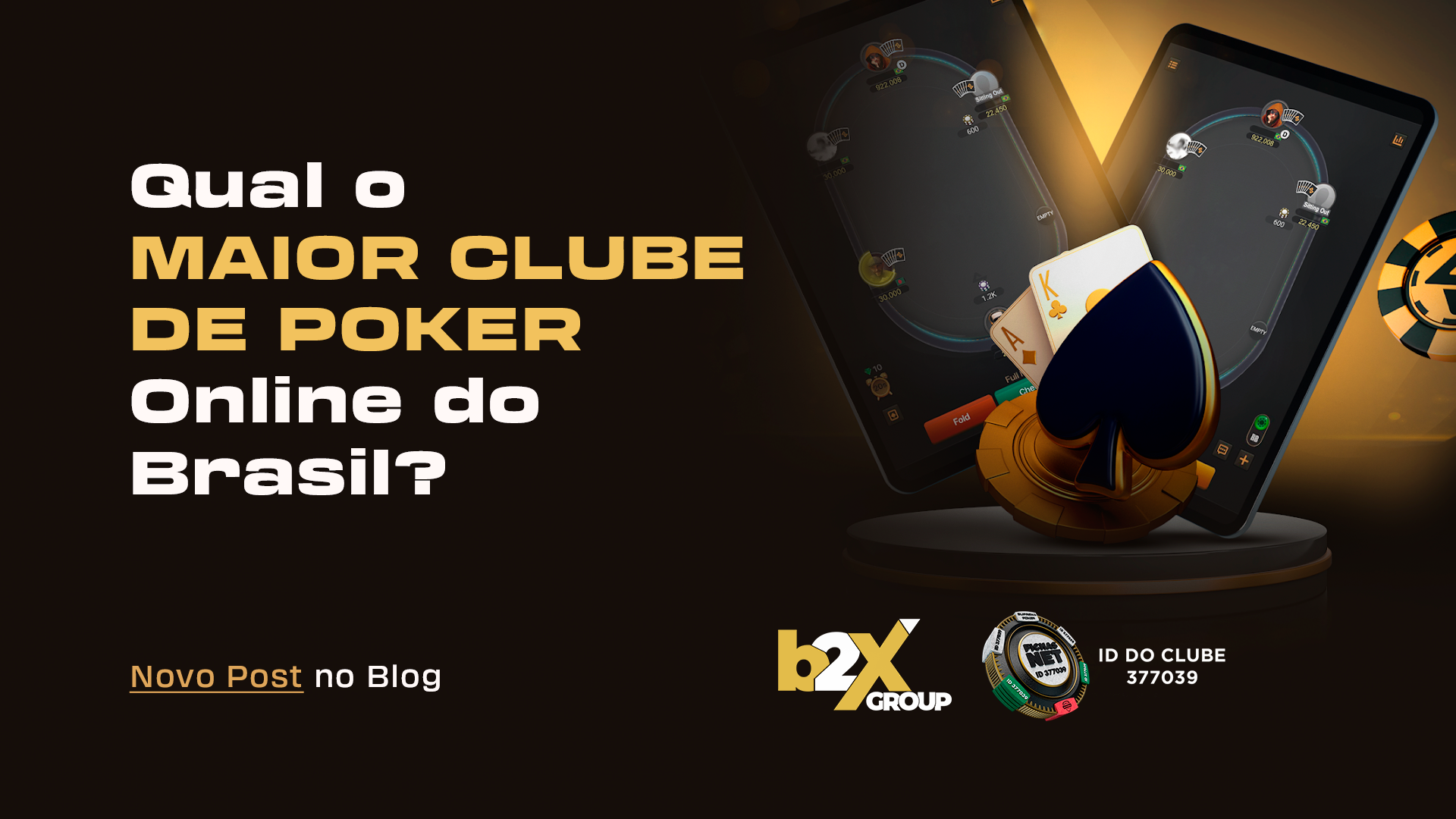 You are currently viewing Qual o maior clube de Poker Online do Brasil?