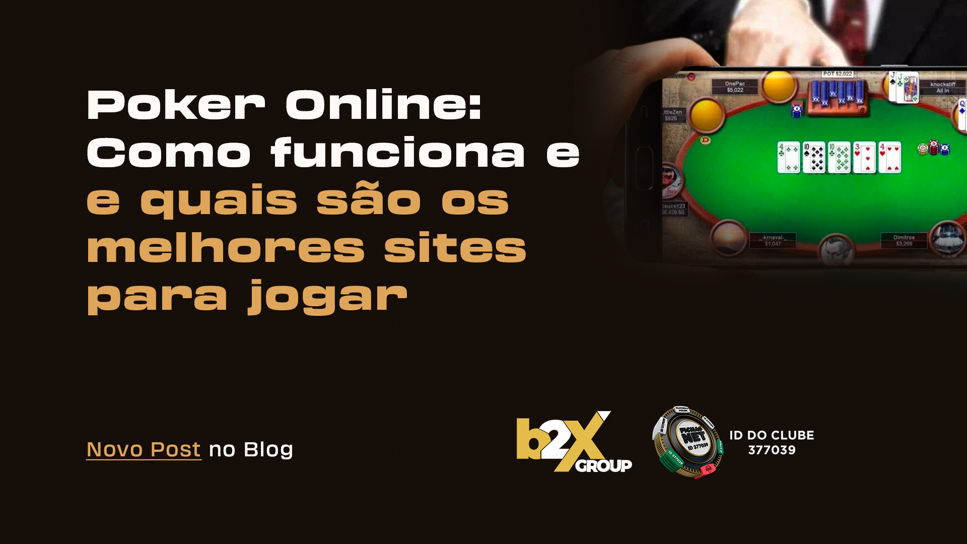 You are currently viewing Poker Online: como funciona e quais são os melhores sites para jogar